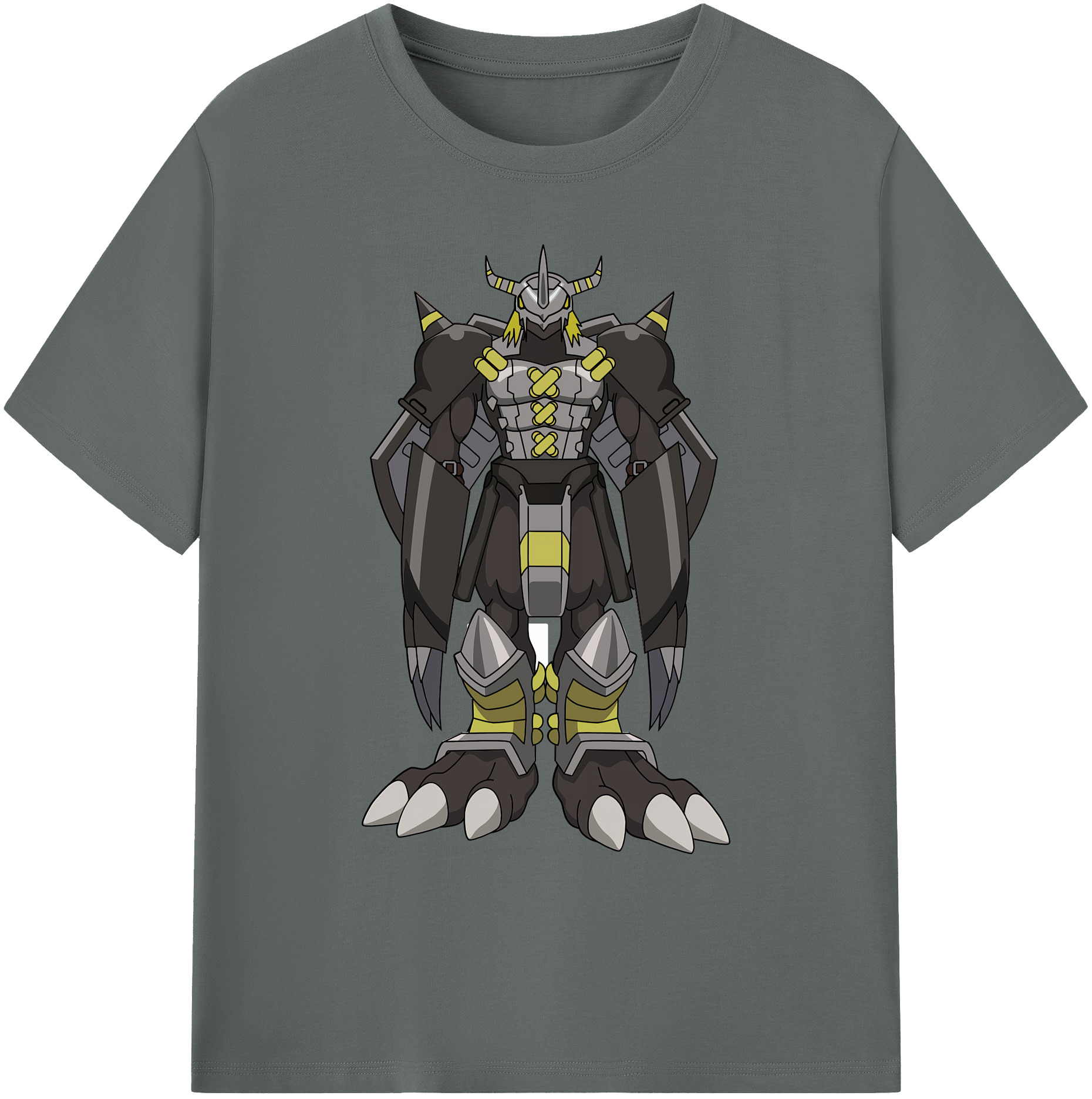 （画像用） Digimon デジタルモンスター/デジモン 綿100％ メンズ半袖Tシャツ｜肌触りやわらか＆通気性